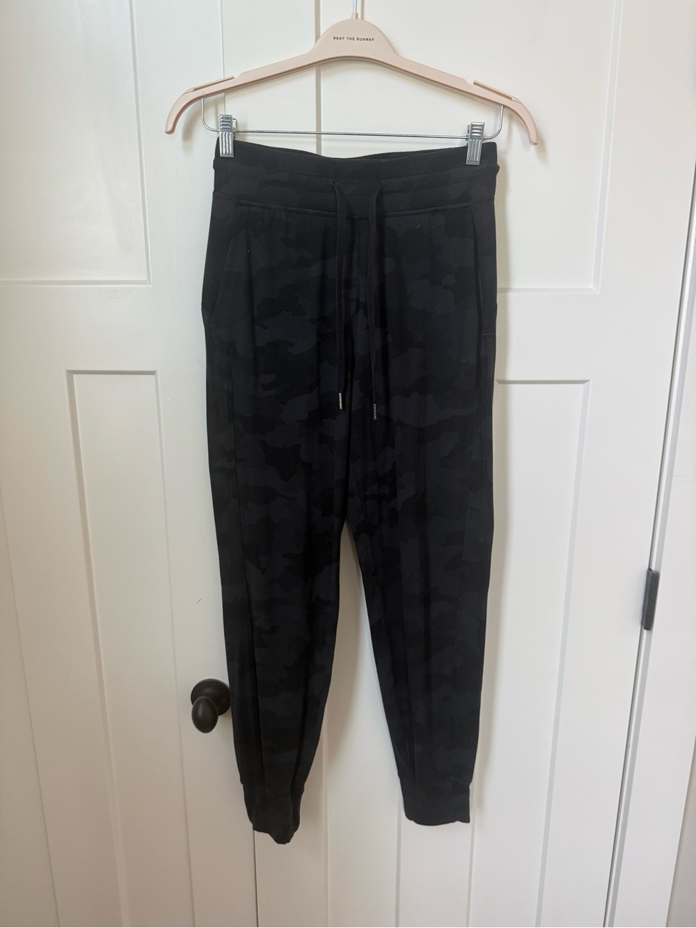 lululemon athletica Black Camo Jogger Pants